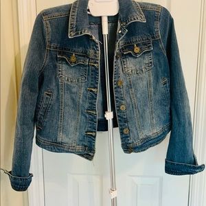 Cropped Jean Jacket